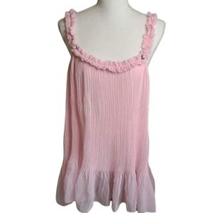 NWOT Victoria's Secret Pretty in Pink Slip Dress